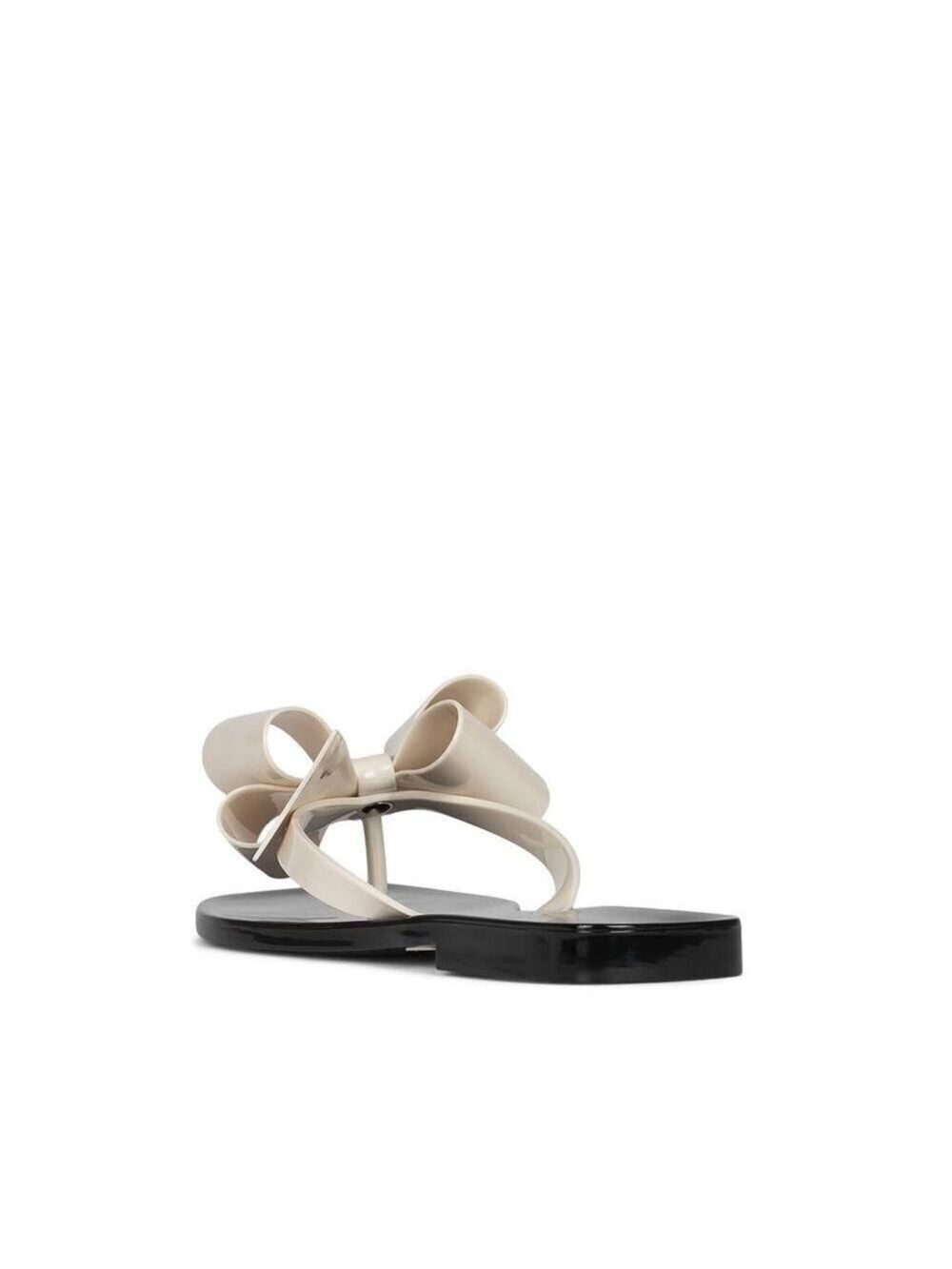 Jeffrey Campbell Size 6 Sugary Sandals black with cream bow NWT - Picture 4 of 7
